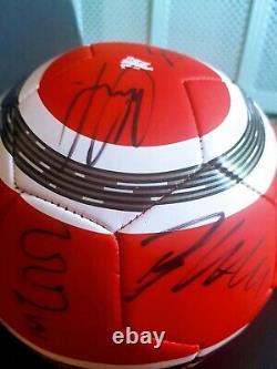 080 Signed 2012/2013 Manchester United Football with Club COA