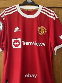 100% authntic signed manchester unted Sancho shirt COMES WITH COA