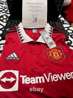 103 Black Friday deal 25% Off Fred Signed Manchester United Football Shirt