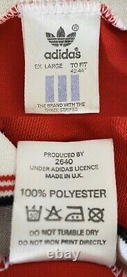 1988/89 Adidas Manchester United Match Worn Signed Home Shirt #6