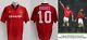 1994-96 Original Manchester United Home Shirt Signed by Mark Hughes No. 10 RARE