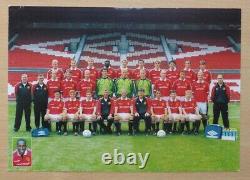 1998-99 Manchester United Treble Winners Home Shirt Squad Signed inc. Beckham