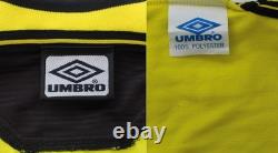 1999-00 Mark Bosnich Signed Manchester United Champions Goalkeeper Shirt + COA