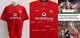 2000-01 Manchester United Champions Home Shirt Multi Signed inc. Ferguson + COA
