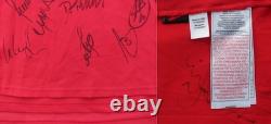 2002-03 Manchester United Champions Home Shirt Multi Signed inc. Scholes & Rio