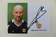 2002-04 Fabien Barthez Signed Manchester United Club Card VERY RARE (29202)