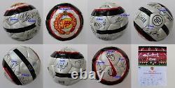 2004-05 Manchester United Football Squad Signed inc. Ronaldo, Scholes & Keane