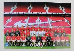 2004-05 Manchester United Football Squad Signed inc. Ronaldo, Scholes & Keane