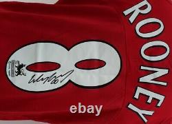 2004-05 Wayne Rooney Signed Manchester United Home Shirt No. 8 Debut Season