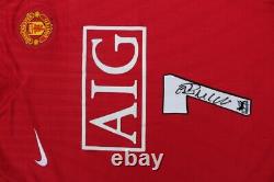 2007-08 Manchester United Home Shirt Personally Signed by Cristiano Ronaldo No. 7