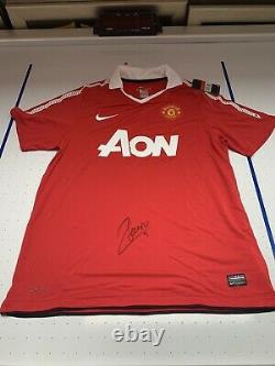 2010 2011 Dimitar Berbatov Manchester United Signed Shirt Man Utd BNWT New COA