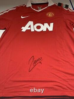 2010 2011 Dimitar Berbatov Manchester United Signed Shirt Man Utd BNWT New COA