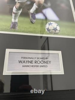 2015/2016 Signed Wayne Rooney Shirt Manchester United Panoramic A1 Sporting
