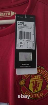 2016-17 Manchester United Home Shirt Signed by Paul Pogba RARE