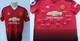 2018-19 Manchester United Home Shirt Signed by 12 Club Legends COA & Map (31600)