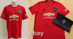 2020-21 Official Manchester United Home Shirt Signed by Odion Ighalo + COA