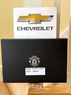 2020/21 Signed Football Shirt From Manchester United Squad