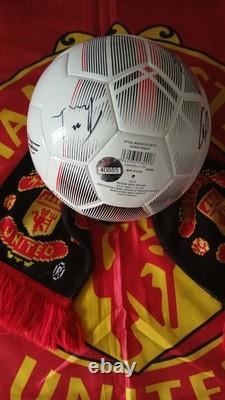 2023-24 Manchester United FA Cup Winners Football Squad Signed + Official COA
