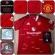 2025/2026 MUFC Numbered MU042360 COA Manchester United Squad Signed Shirt