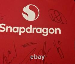 2025/2026 MUFC Numbered MU042360 COA Manchester United Squad Signed Shirt