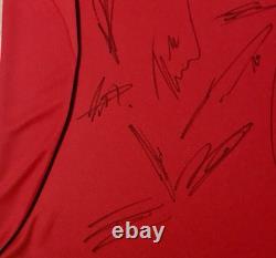 2025/2026 MUFC Numbered MU042360 COA Manchester United Squad Signed Shirt