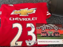 4 X Signed Manchester United Football Shirts All from The Club