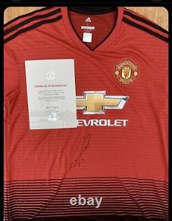 4 X Signed Manchester United Football Shirts All from The Club