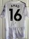 AMAD DIALLO Signed 2025/26 Manchester United away Football Shirt EXACT PROOF