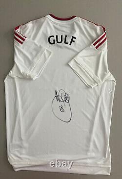 ASHLEY YOUNG, MANCHESTER UNITED FC hand signed shirt AUTHENTICATED