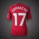 Alejandro Garnacho Hand Signed Manchester United 2023/34 Shirt £225 With COA