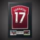 Alejandro Garnacho Hand Signed Manchester United Framed Shirt With COA