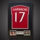 Alejandro Garnacho Hand Signed Manchester United Framed Shirt With COA &pound;150