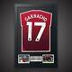 Alejandro Garnacho Hand Signed Manchester United Framed Shirt With COA £299