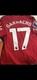 Alejandro Garnacho Hand Signed Manchester United Shirt With COA