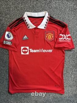 Alejandro Garnacho Manchester United Signed Shirt
