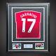 Alejandro Garnacho Signed Manchester United Deluxe Framed Shirt With COA £349