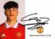 Alejandro Garnacho Signed Manchester United Original Man Utd Club Card Autograph