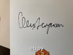 Alex Ferguson Hand Signed Manchester United Club Card 2008 Man Utd Original