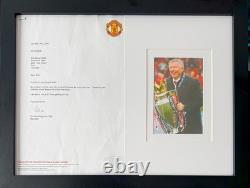 Alex Ferguson, Hand Signed Official Manchester United Letter & COA