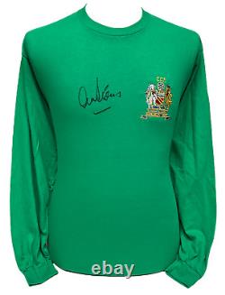 Alex Stepney Signed Manchester United 1968 European Cup Final Shirt Proof & Coa