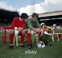 Alex Stepney hand-signed 1968 European Cup Final Manchester Utd Goalkeeper shirt