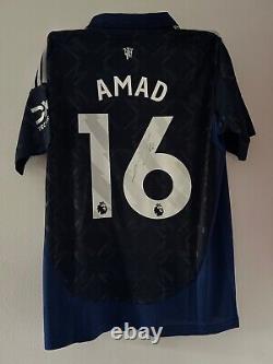 Amad Diallo Manchester United signed shirt VIDEO PROOF