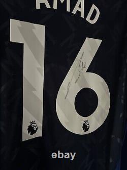 Amad Diallo Manchester United signed shirt VIDEO PROOF