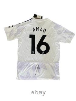 Amad Diallo Signed Manchester United 2025/26 Away Shirt with COA