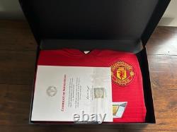 Ander Herrera Signed Manchester United Home Shirt In Original Box, Certificate