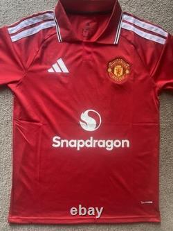 Andrey Santos Signed Manchester United 26/27 Home Shirt With Exact Proof And Coa