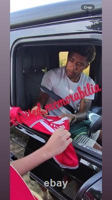 Andrey Santos Signed Manchester United 26/27 Home Shirt With Exact Proof And Coa