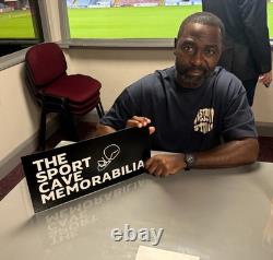 Andy Cole Signed Manchester United 1999 Premier League Home Shirt- Deluxe Framed