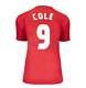 Andy Cole Signed Manchester United Shirt Home, 1999-00 Autograph Jersey