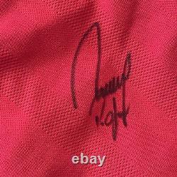 Anthony Martial & Rojo Signed Manchester United Football shirt 15/16 Small LS